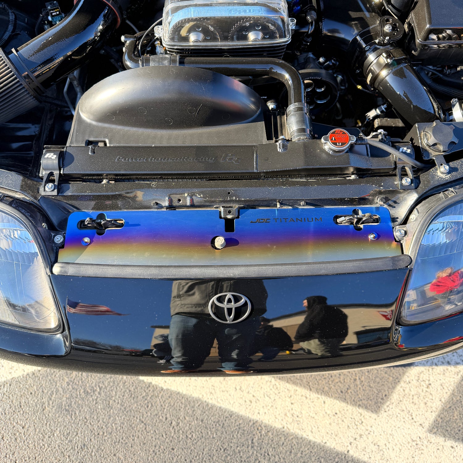 JDC Titanium Radiator Cooling Shroud (MK4 Toyota Supra)