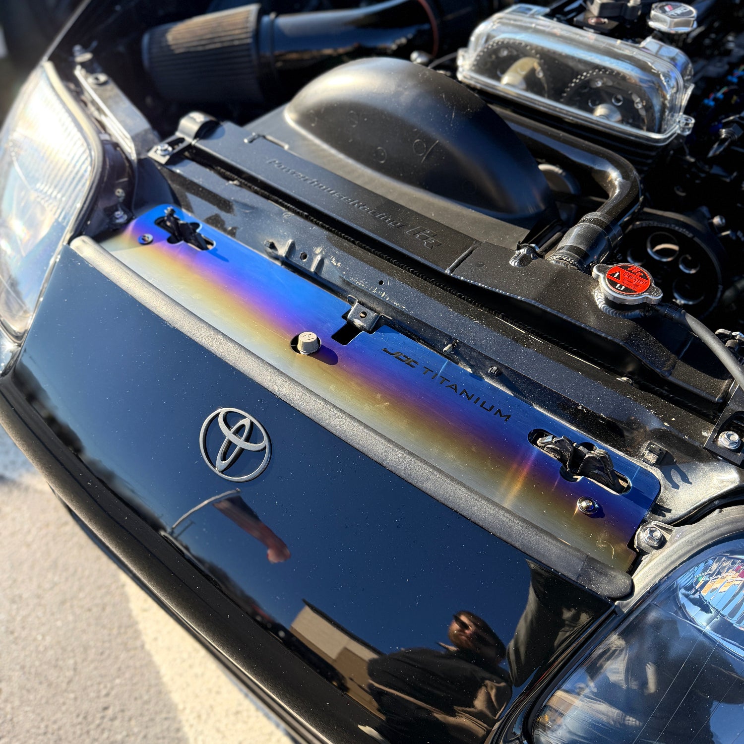 JDC Titanium Radiator Cooling Shroud (MK4 Toyota Supra)