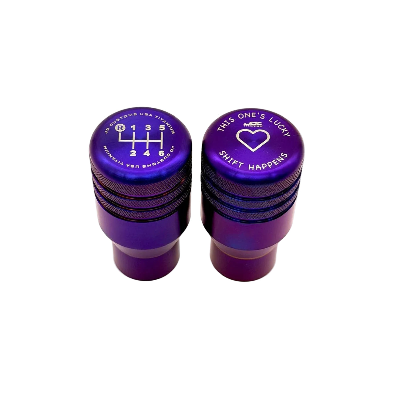 JDC Titanium Piston-Type Shift Knob | Universal | JD Customs U.S.A