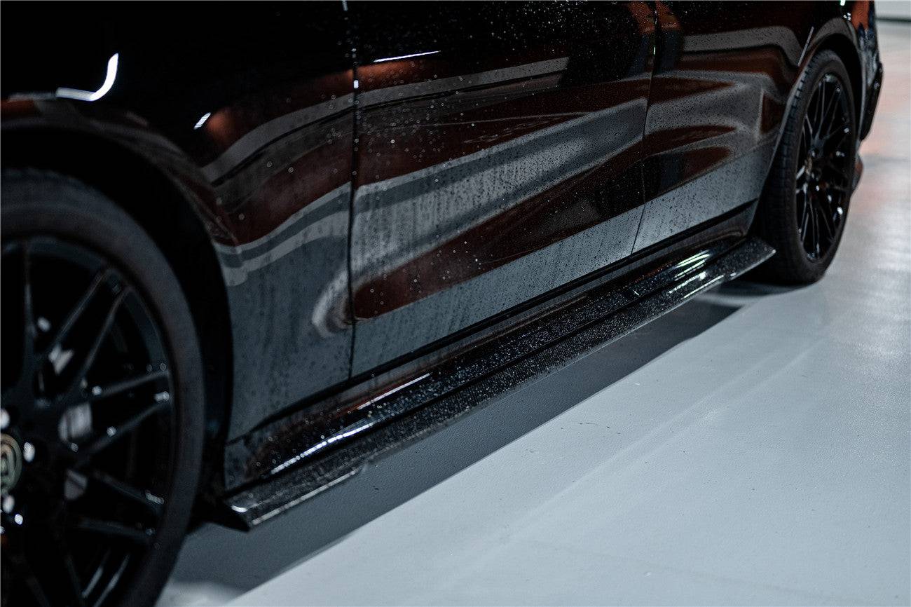 Carbonado 2021-UP Mercedes Benz S Class W223 Sedan MSY Style Side Skirts (Long Model)
