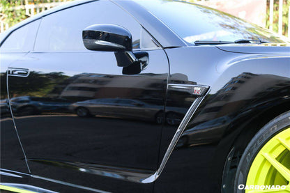 Carbonado 2008-2023 Nissan GTR R35 CBA/DBA/EBA OEM Style Carbon Fiber Fender Vents