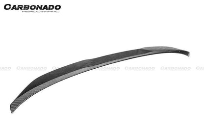 Carbonado 2018-2023 BMW F90 M5 MP Style Carbon Fiber Trunk Spoiler