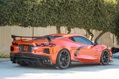 APR Carbon Fiber Side Rocker Extensions/ Side Skirt (2020+ Chevrolet Corvette C8)