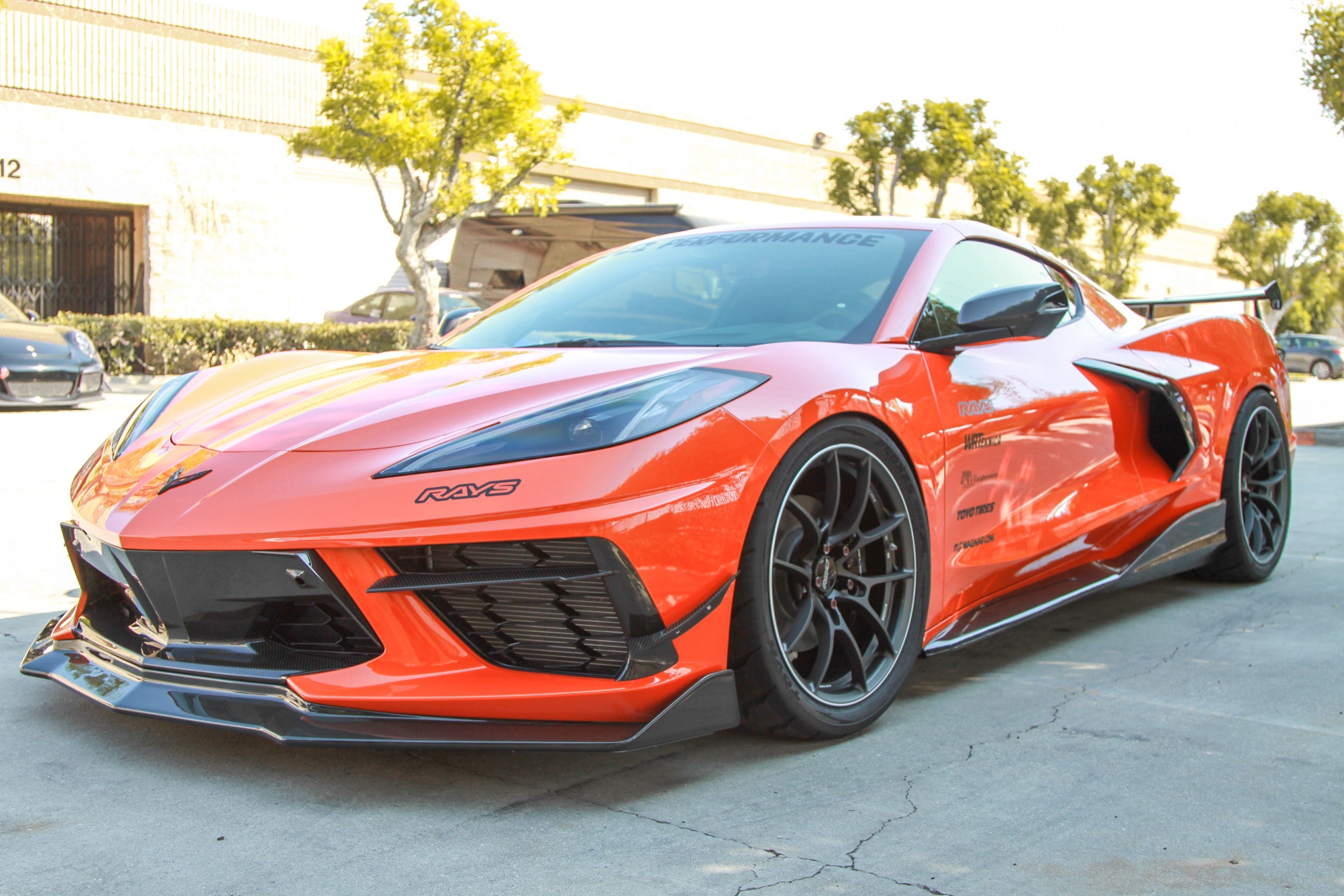 APR Carbon Fiber Side Rocker Extensions/ Side Skirt (2020+ Chevrolet Corvette C8)