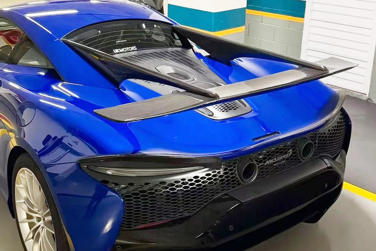 Carbonado 2023-UP McLaren Artura Coupe | Spider N Style Autoclave Carbon Fiber Trunk Wing Spoiler