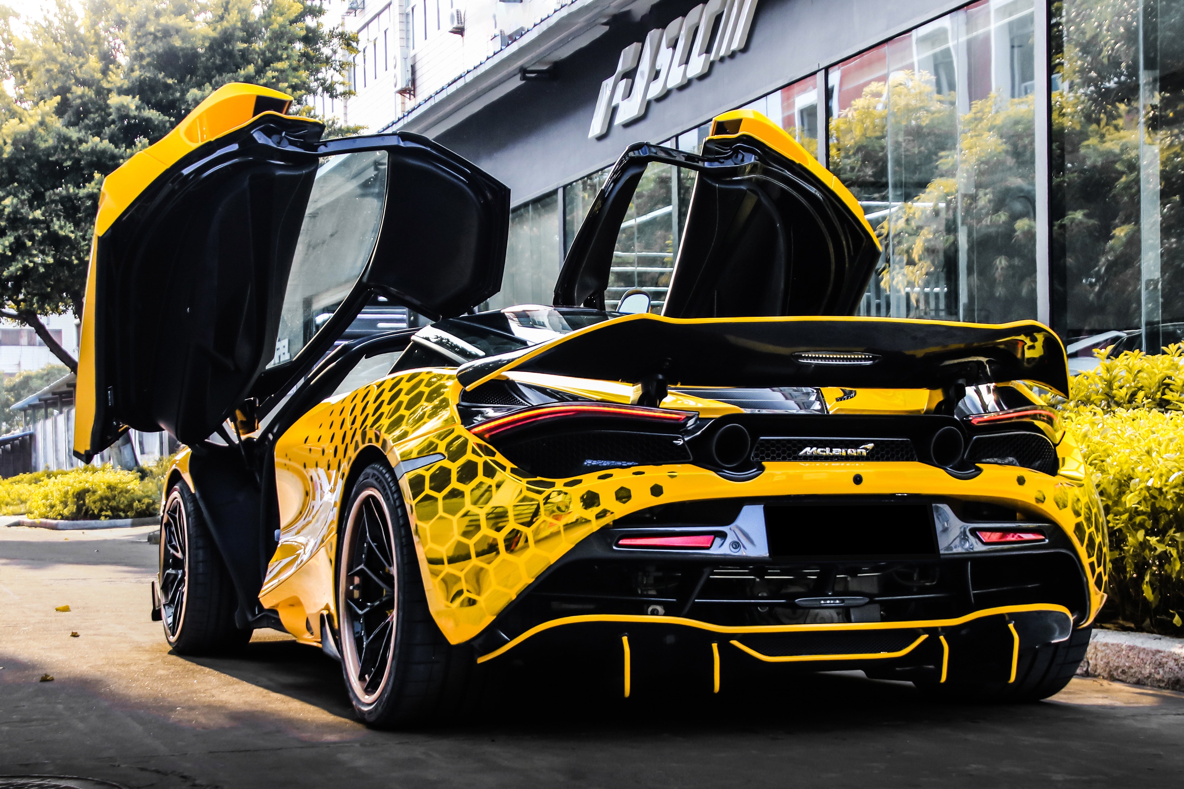 Carbonado VRS Style Autoclave Carbon Fiber Rear Diffuser Lip | 2017-2022 McLaren 720S Spider Coupe