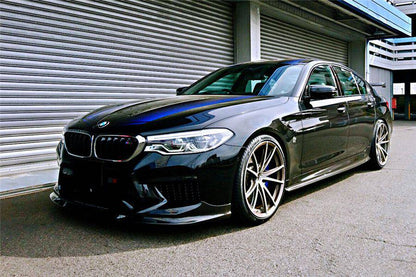 Carbonado 2018-2020 BMW F90 M5 And Competition D3 Style Carbon Fiber Front Lip (NOT LCI)