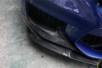 Carbonado 2018-2020 BMW F90 M5 And Competition D3 Style Carbon Fiber Front Lip (NOT LCI)