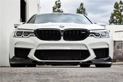 Carbonado 2018-2020 BMW F90 M5 And Competition D3 Style Carbon Fiber Front Lip (NOT LCI)