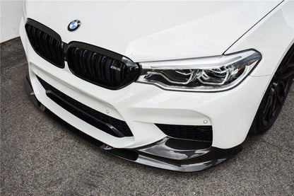 Carbonado 2018-2020 BMW F90 M5 And Competition D3 Style Carbon Fiber Front Lip (NOT LCI)