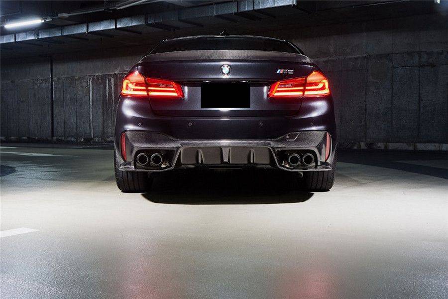 Carbonado 2018-2023 BMW F90 M5 D3 Style Carbon Fiber Turnk Spoiler