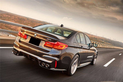 Carbonado 2018-2023 BMW F90 M5 D3 Style Carbon Fiber Turnk Spoiler