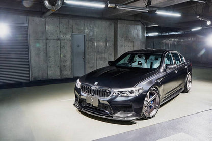 Carbonado 2018-2023 BMW F90 M5 D3 Style Carbon Fiber Side Skirts
