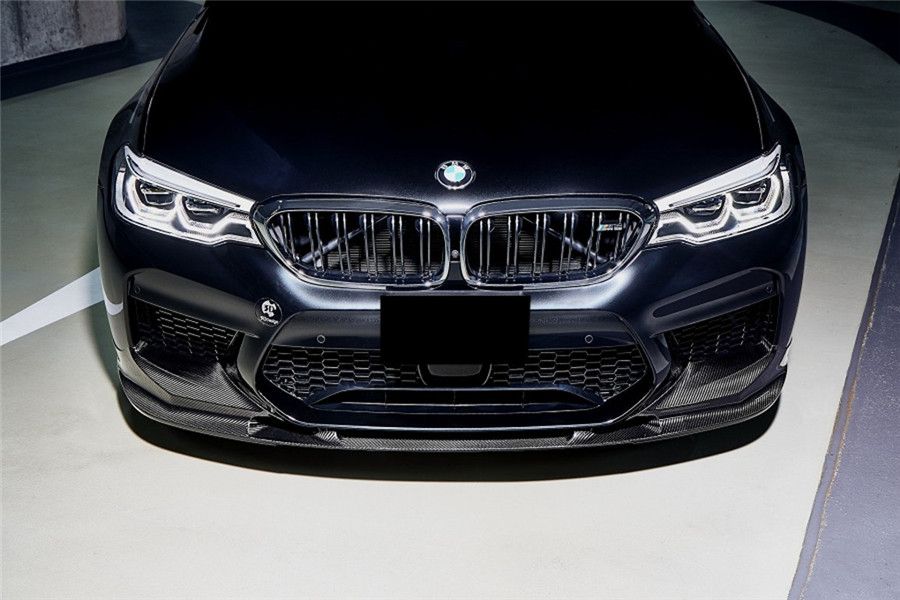 Carbonado 2018-2020 BMW F90 M5 And Competition D3 Style Carbon Fiber Front Lip (NOT LCI)