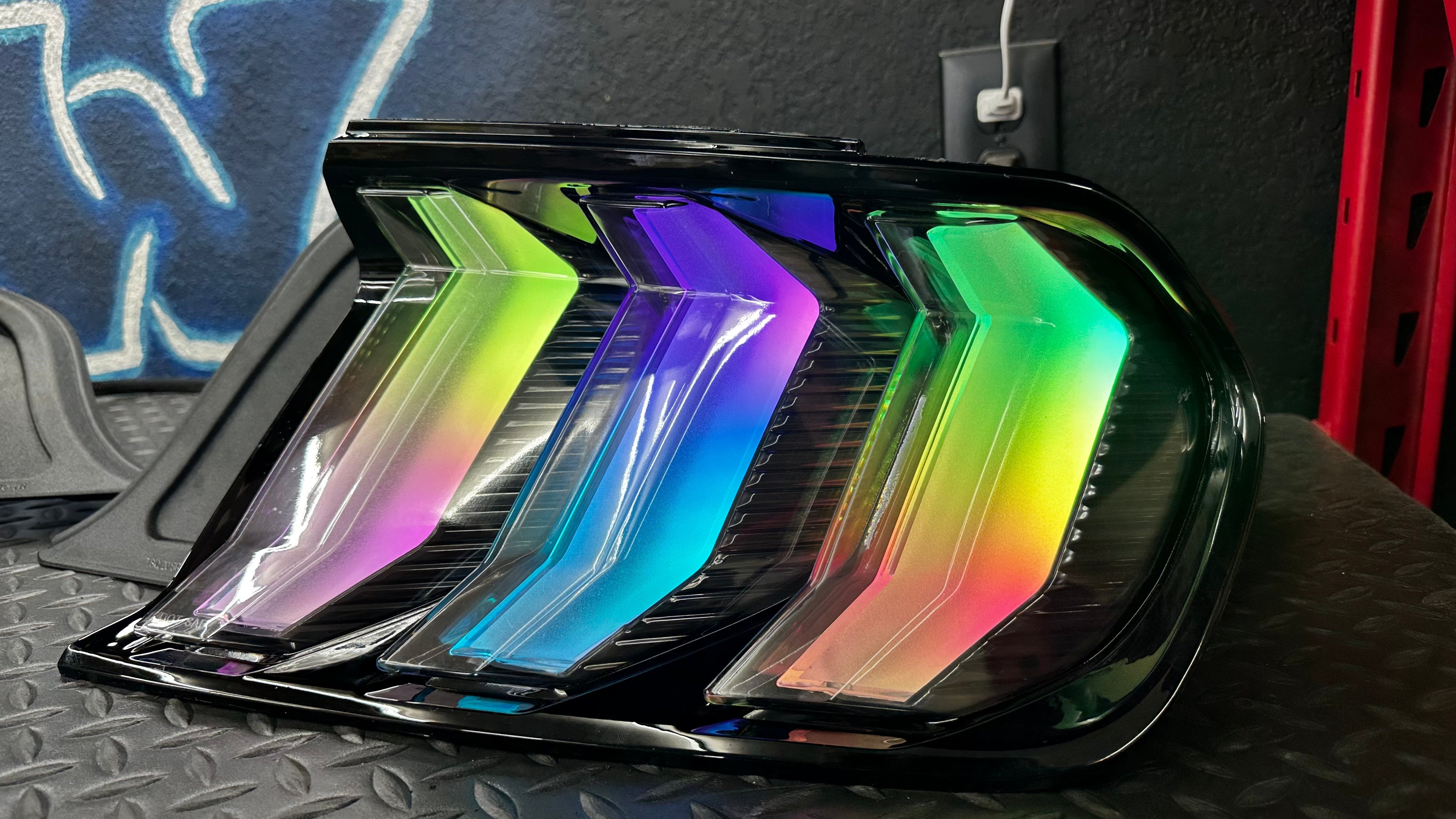 NTXGlow RGB Tail Lights | 2015-2023 Ford Mustang