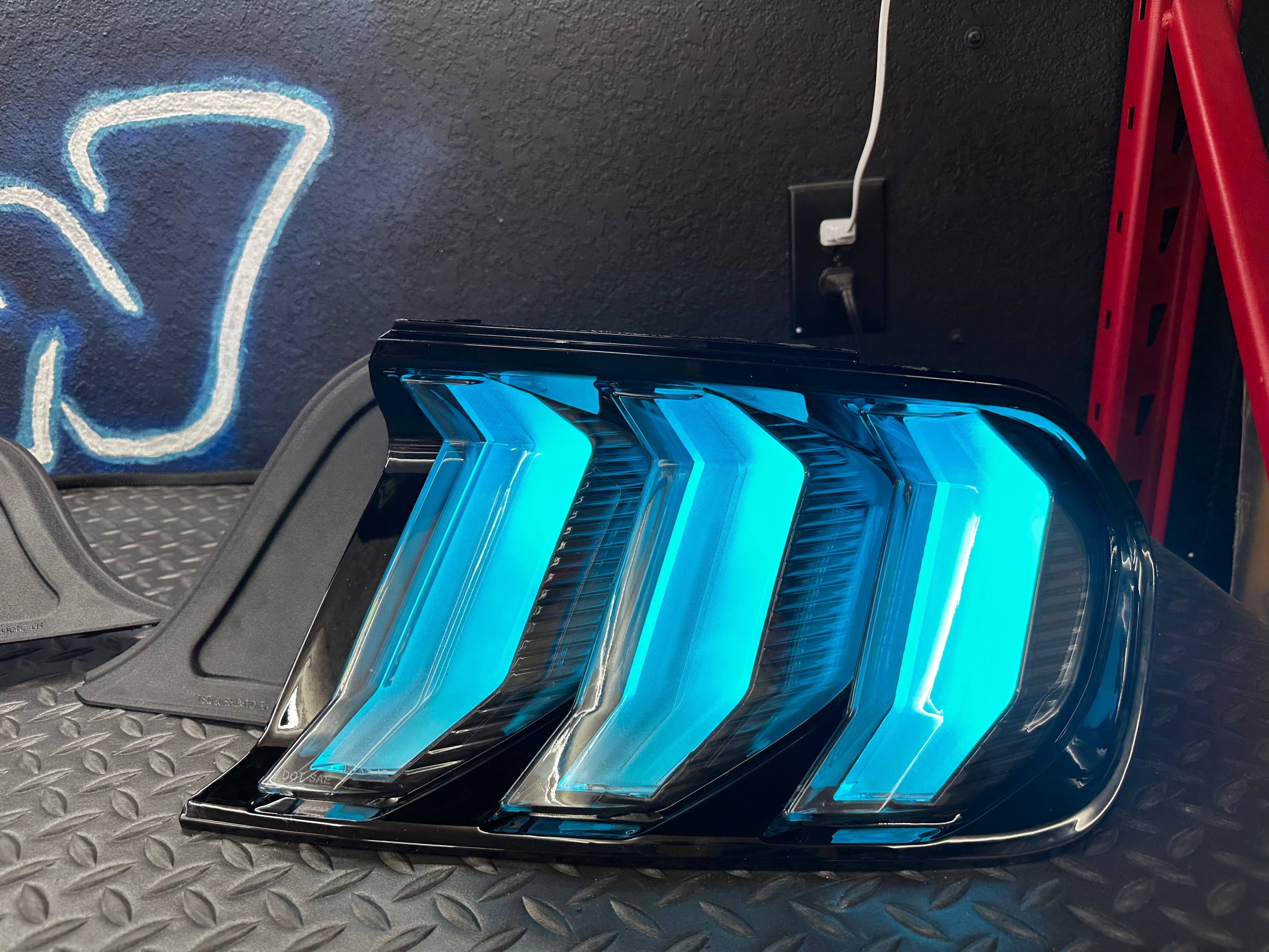 NTXGlow RGB Tail Lights | 2015-2023 Ford Mustang