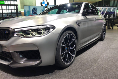 Carbonado 2018-2020 BMW F90 M5 And Competition MP Style Carbon Fiber Front Splitters (NOT LCI)