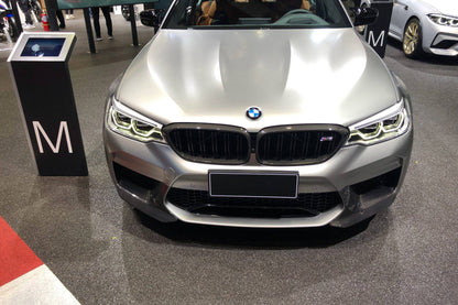 Carbonado 2018-2020 BMW F90 M5 And Competition MP Style Carbon Fiber Front Splitters (NOT LCI)