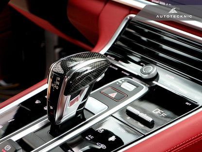 AutoTecknic Carbon Fiber Exclusive Design Shift Lever - Porsche 971 Panamera | 9Y0 Cayenne