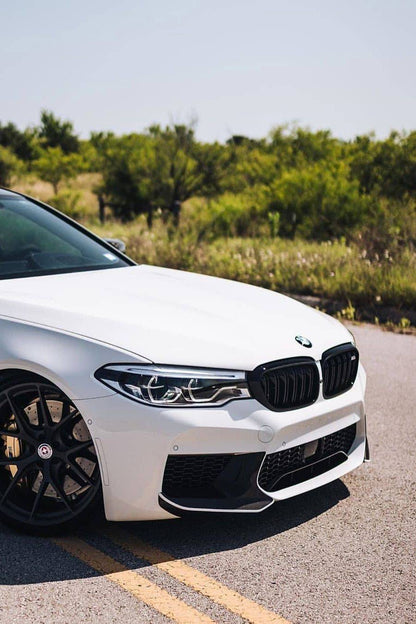 Carbonado 2018-2020 BMW F90 M5 And Competition MP Style Carbon Fiber Front Splitters (NOT LCI)