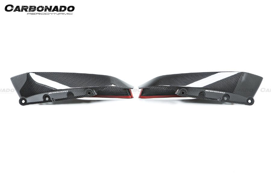Carbonado 2018-2020 BMW F90 M5 And Competition MP Style Carbon Fiber Front Splitters (NOT LCI)