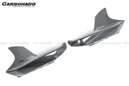 Carbonado 2018-2020 BMW F90 M5 And Competition MP Style Carbon Fiber Front Splitters (NOT LCI)