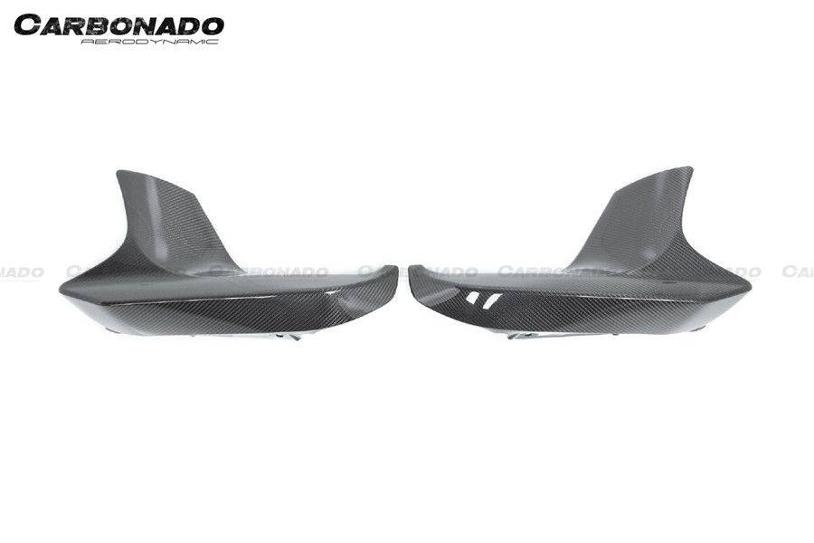 Carbonado 2018-2020 BMW F90 M5 And Competition MP Style Carbon Fiber Front Splitters (NOT LCI)
