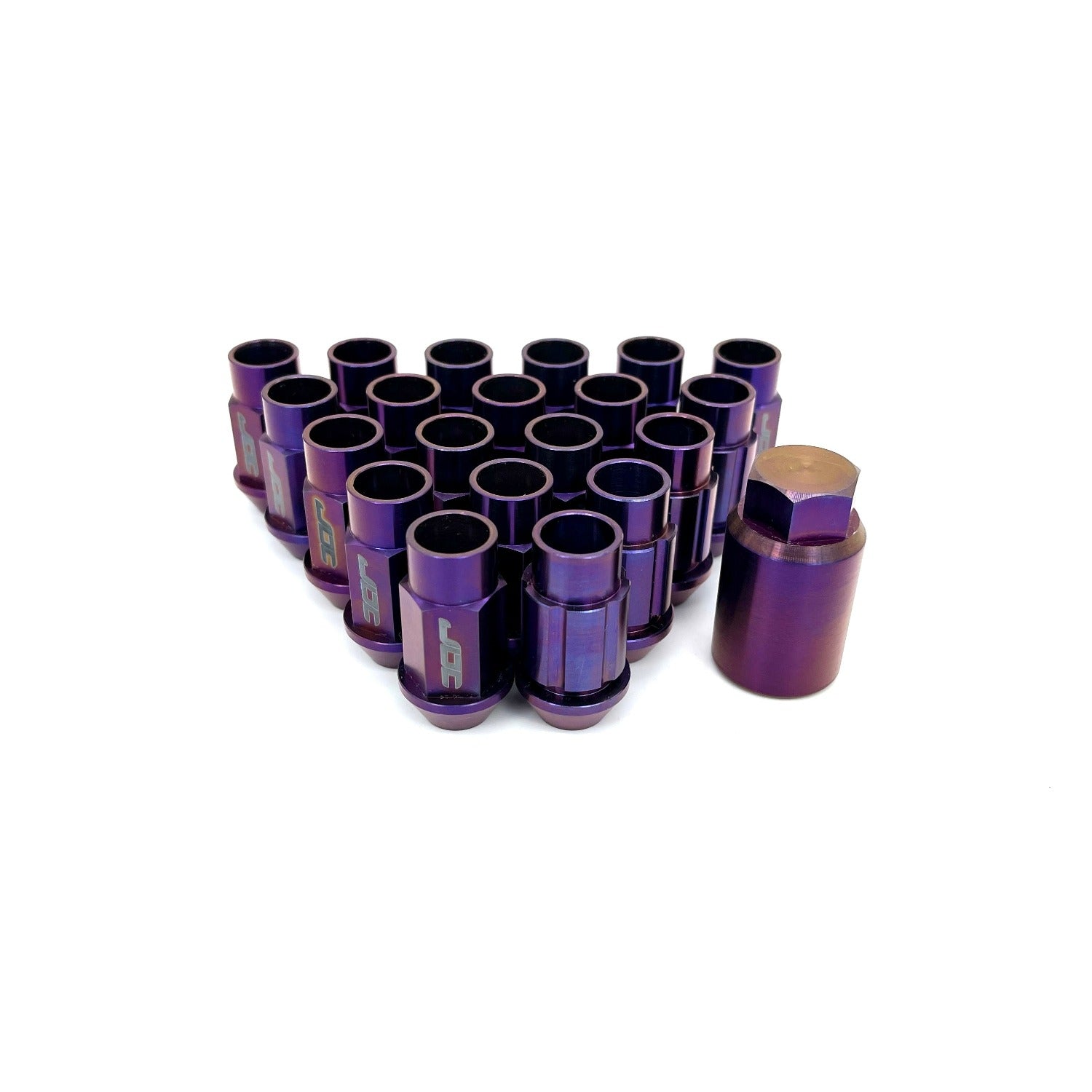 JDC Titanium Open-End Lug Nuts (Universal)