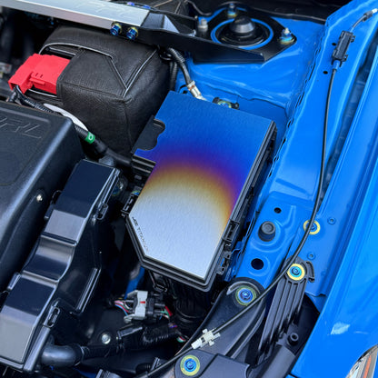 JDC Titanium Fuse Box Cover | 11th Gen Honda Civic/FL5 | Acura Integra DE5 - 3