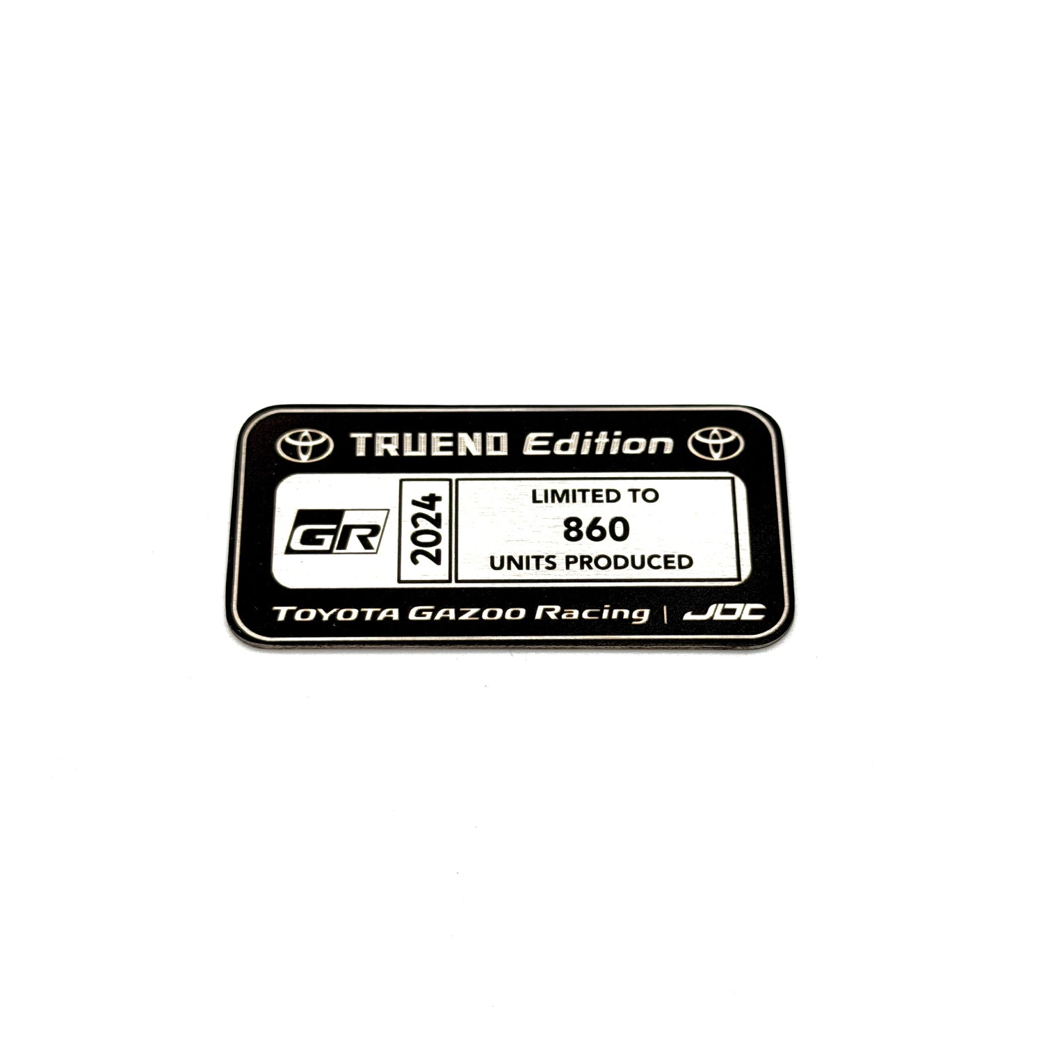 JDC Titanium Custom Badges