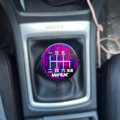 Billetworkz Cosmic Space Shift Knob - 6 Speed WRX Japanese Engraving - Subaru WRX 2015 - 2025 - 10