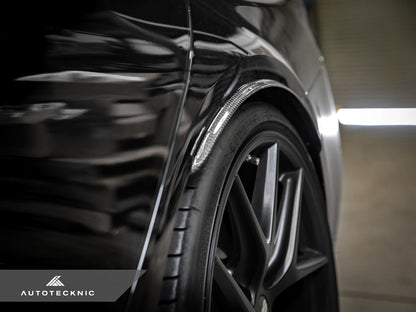 Extensión de paso de rueda trasero de fibra de carbono AutoTecknic - F90 M5 (ATK-BM-0204)