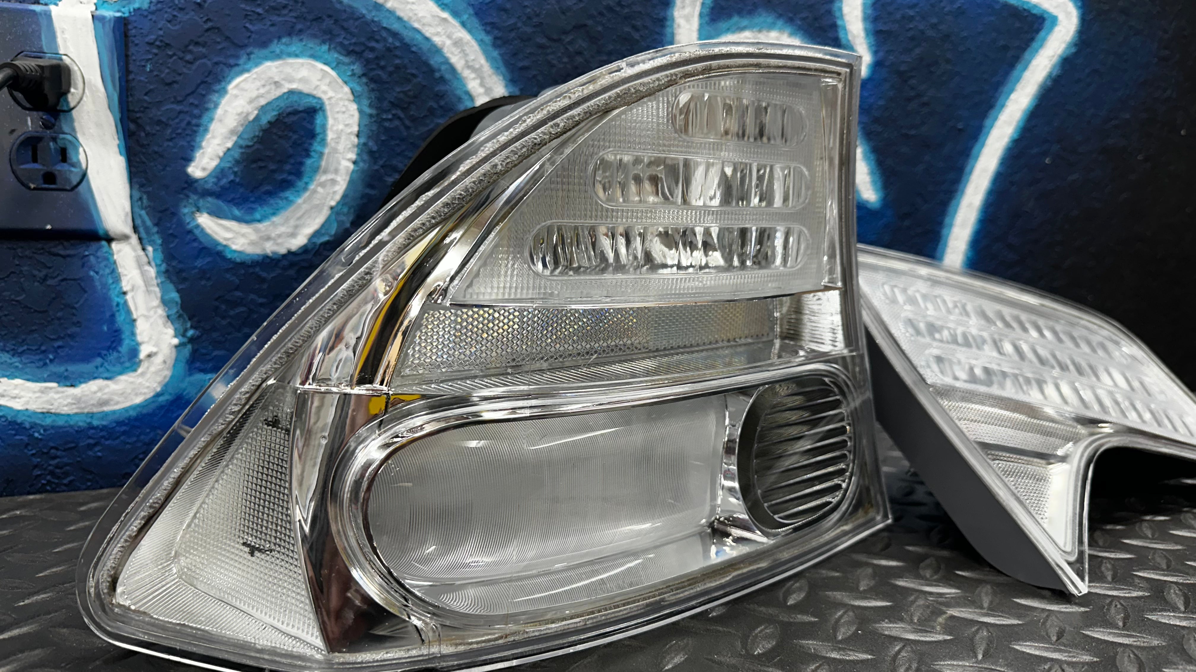 NTXGlow Custom Clear Lens Oem Tail Lights (2006-2011 Honda Civic Sedan)