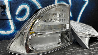 NTXGlow Custom Clear Lens Oem Tail Lights (2006-2011 Honda Civic Sedan)