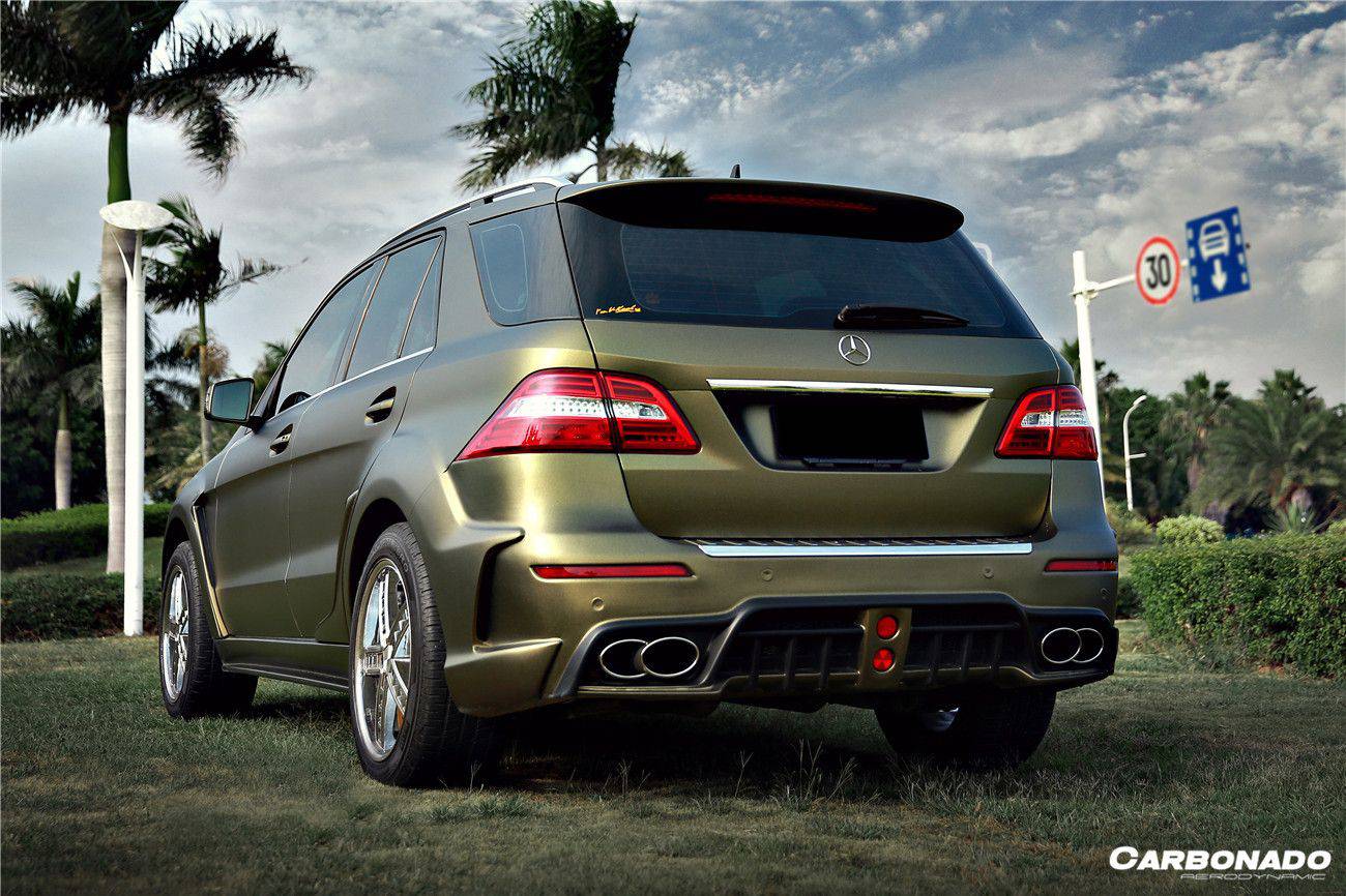 Carbonado 2012-2015 Mercedes Benz W166 ML WD Style Full Wide Body Kit | Fits ML350, ML550