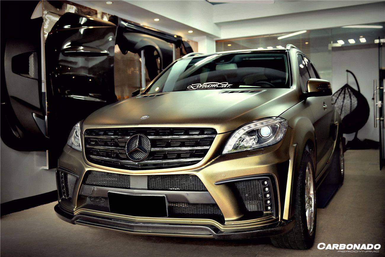 Carbonado 2012-2015 Mercedes Benz W166 ML WD Style Full Wide Body Kit | Fits ML350, ML550