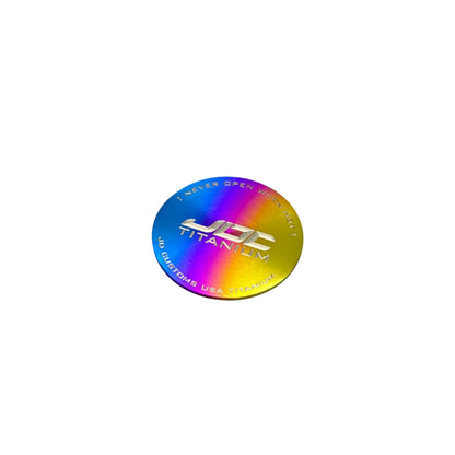 JDC Titanium Radiator Cap Plaque | Universal