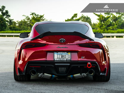Alerón de maletero de competición de carbono seco AutoTecknic - A90 Supra 2020-Up