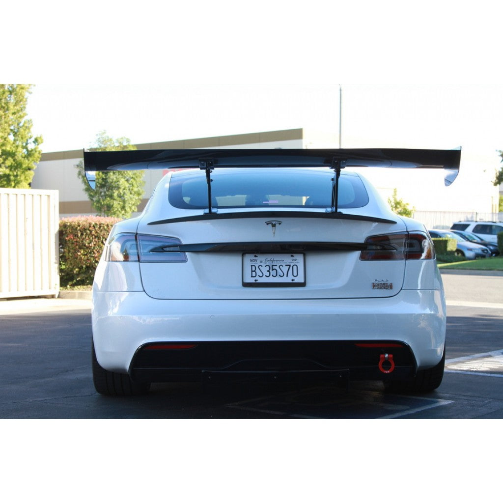 Alerón ajustable de fibra de carbono APR GTC-500 de 180 cm (Tesla Model S Plaid 2021+)