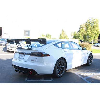 Alerón ajustable de fibra de carbono APR GTC-500 de 180 cm (Tesla Model S Plaid 2021+)