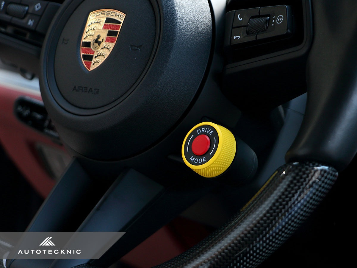 AutoTecknic Painted Drive Mode Selector Switch Dial - Porsche