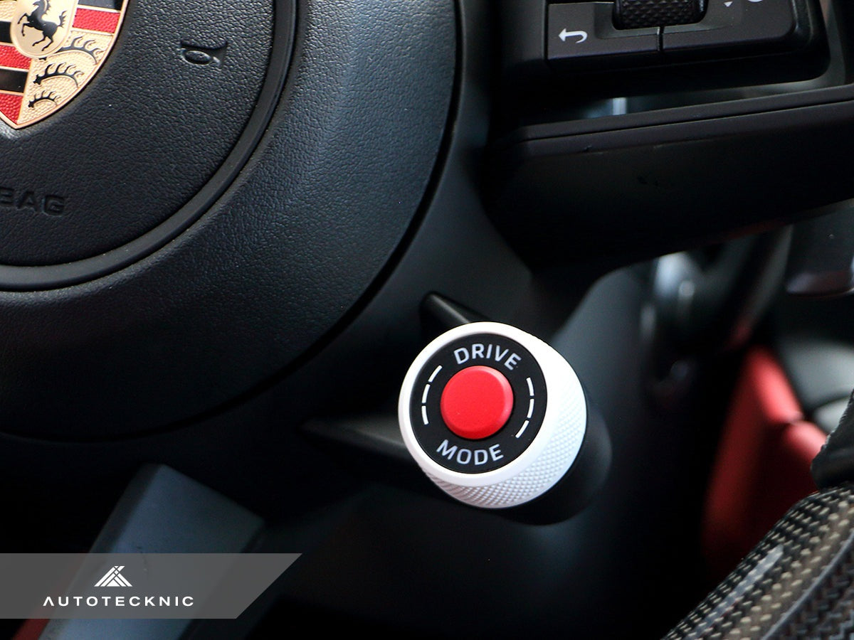 AutoTecknic Painted Drive Mode Selector Switch Dial - Porsche | JD