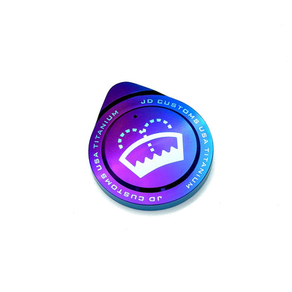 JDC Titanium Washer Fluid Cap | Multiple Fitments