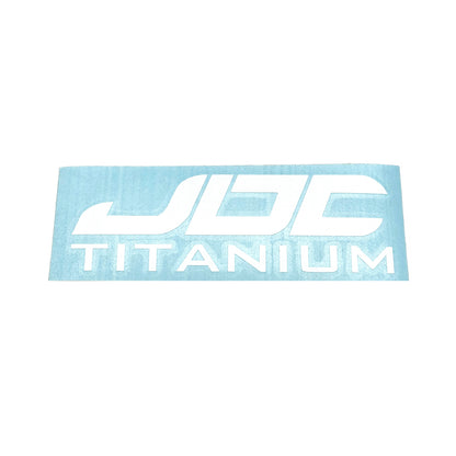 Logotipo de vinilo de titanio JDC