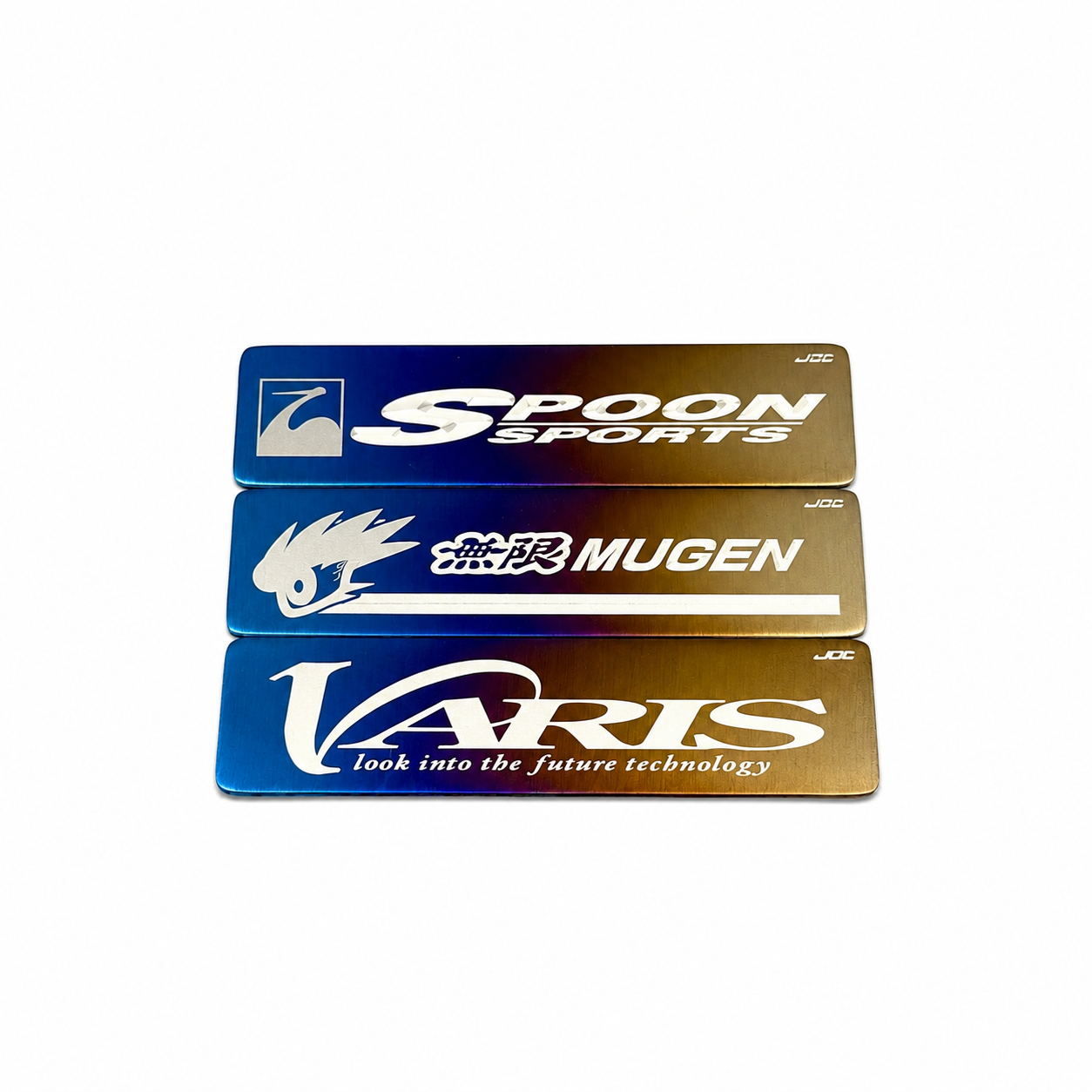 JDC Titanium Honda Valve Cover Badge | Honda/Acura