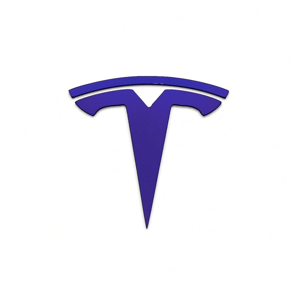JDC Titanium "Tesla" Badge — Blurple