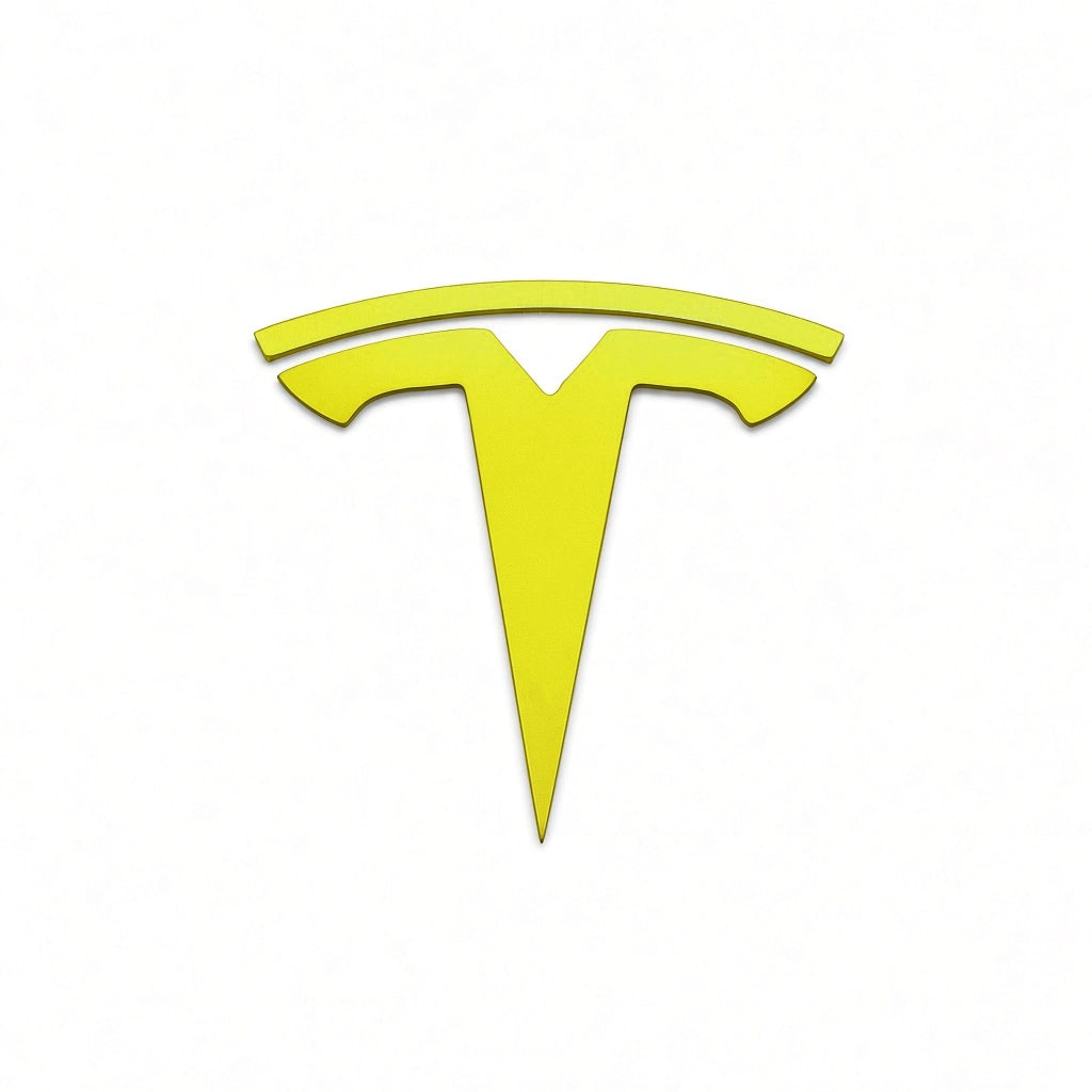 JDC Titanium "Tesla" Badge — Gold