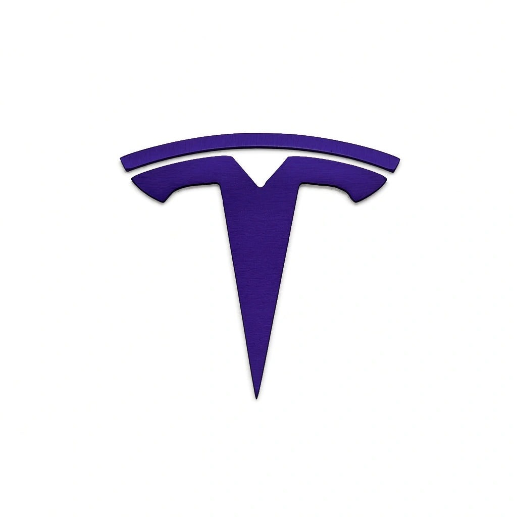 JDC Titanium "Tesla" Badge — Purple