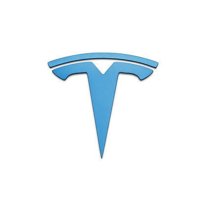 JDC Titanium "Tesla" Badge — Sky Blue