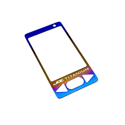 JDC Titanium ALP4 Controller Overlay in a burnt gradient color with JDC Titanium logo